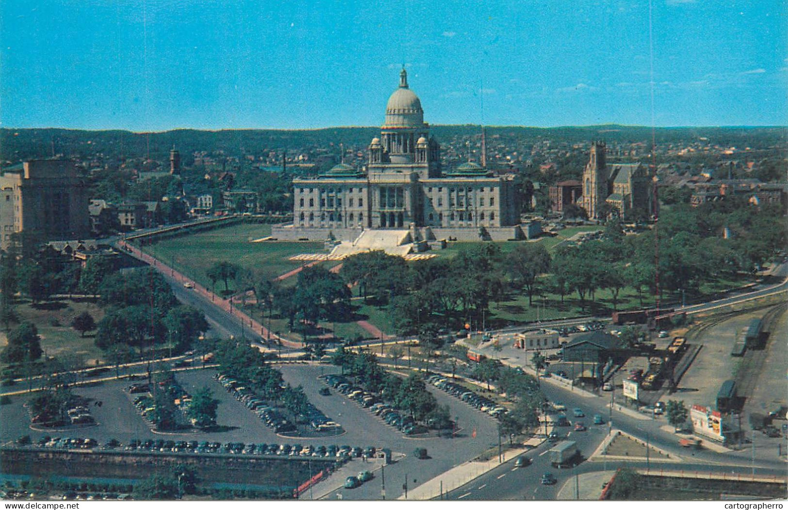 Postcard USA Rhode Island > Providence State House 1963 - Providence