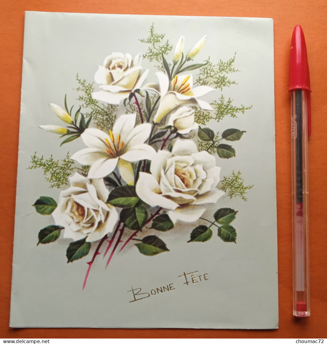 013, Carte à Système Pop-up, Bouquet De Fleurs Roses Blanches, Editions Picard 3088 - A Systèmes