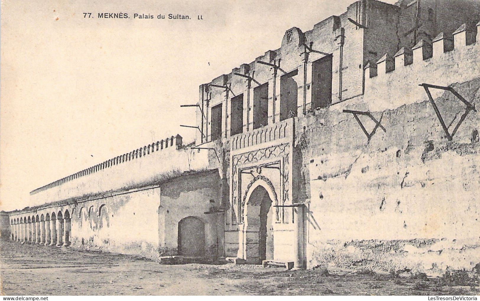 MAROC - MEKNES - Palais Du Sultan - LL - Carte Postale Ancienne - Meknès