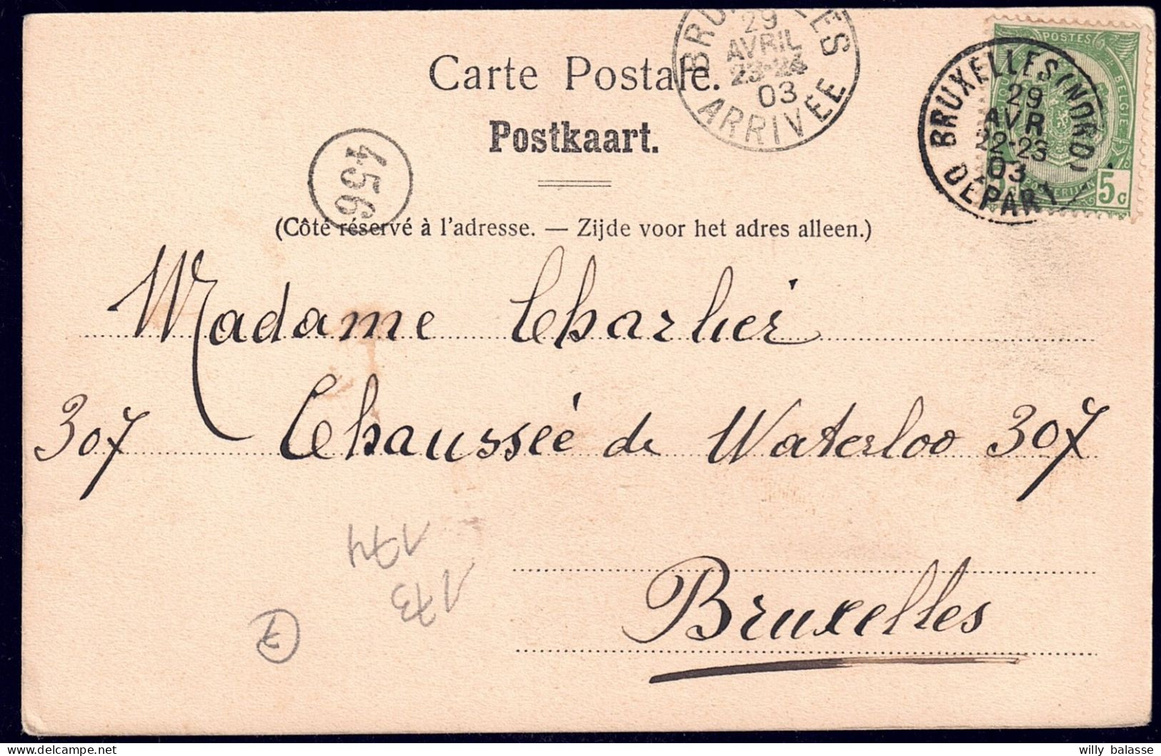 +++ CPA - WATERMAEL BOITSFORT - La Hutte - 1903   // - Watermaal-Bosvoorde - Watermael-Boitsfort