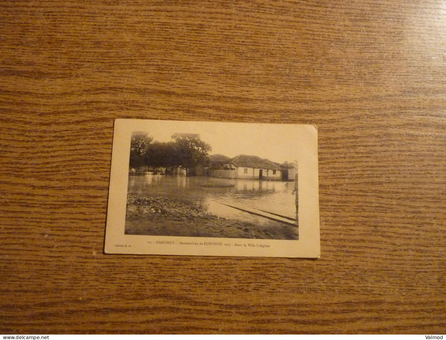 CPA Dahomey - Inondations De Cotonou 1925 - Dans La Ville Indigène - Voir Détails Sur Photos - 9x14 Cm Env. - Benin