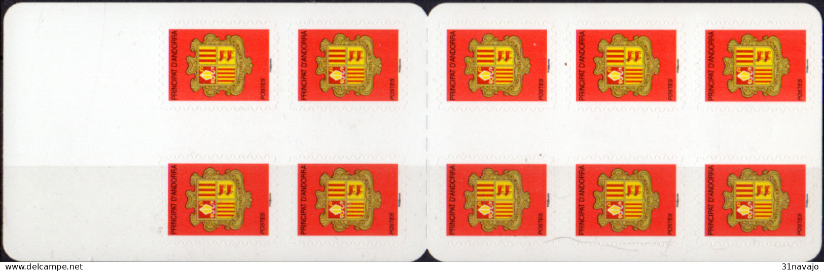 ANDORRE - Série Courante: Blason D'Andorre 2007 (carnet) - Markenheftchen