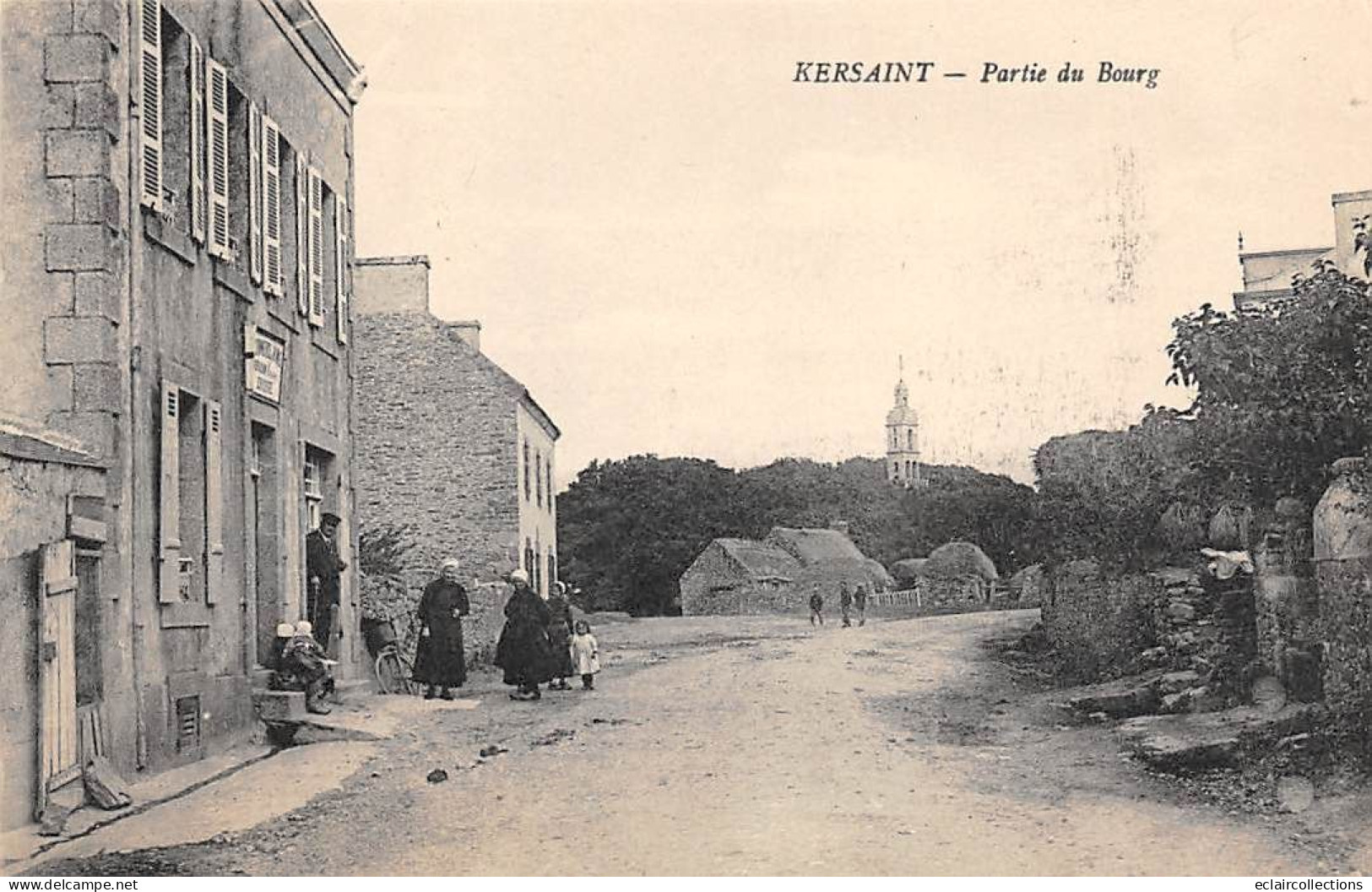 Kersaint        29      Une Partie Du Bourg       (voir Scan) - Kersaint-Plabennec