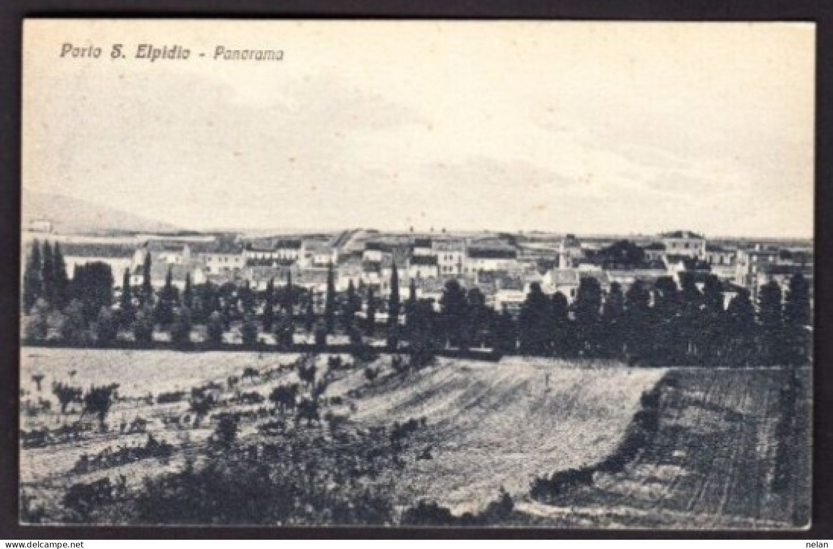 PORTO S. ELPIDIO - PANORAMA - VGG.1923 - F.P. - STORIA POSTALE - Fermo