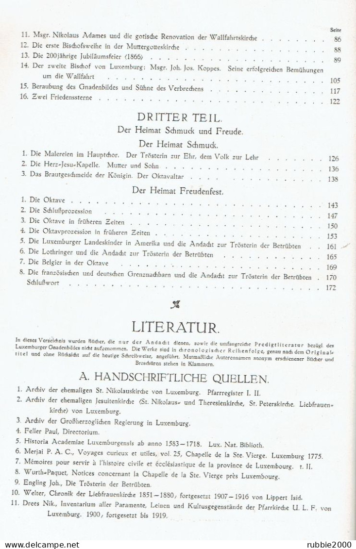 Heimstätte U.L. Frau Von Luxemburg Michael Faltz 1920 Luxembourg - Belgium & Luxembourg