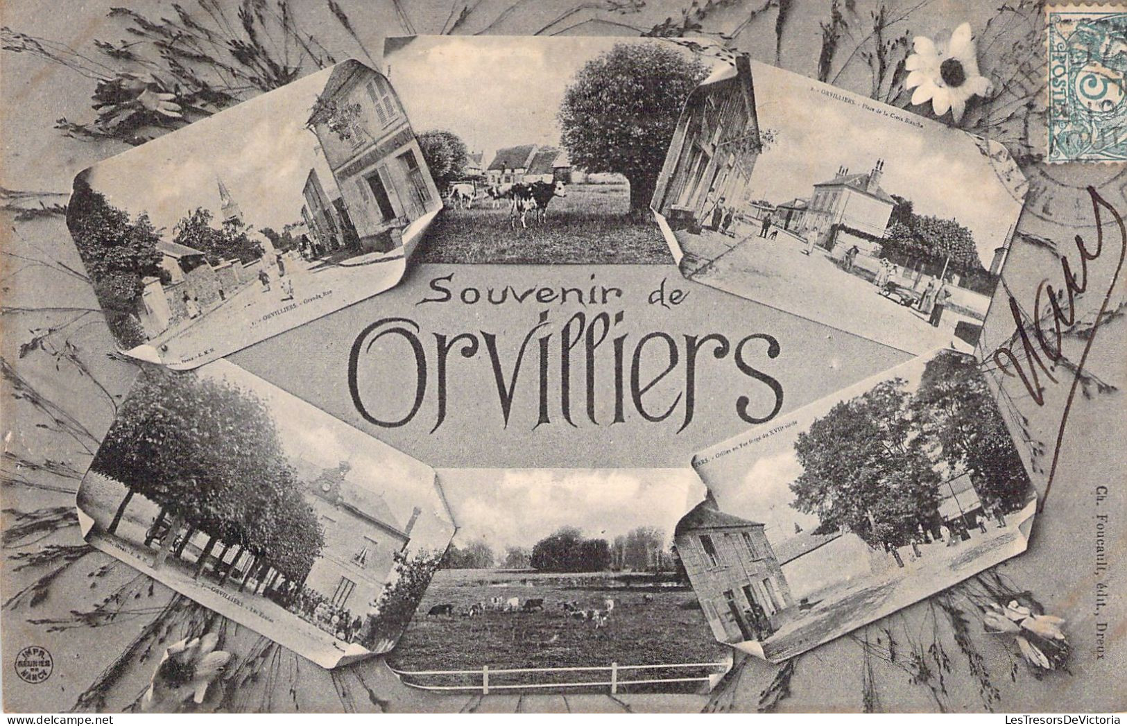 FRANCE - 78 - ORVILLIERS - Souvenir De - Carte Postale Ancienne - Otros & Sin Clasificación