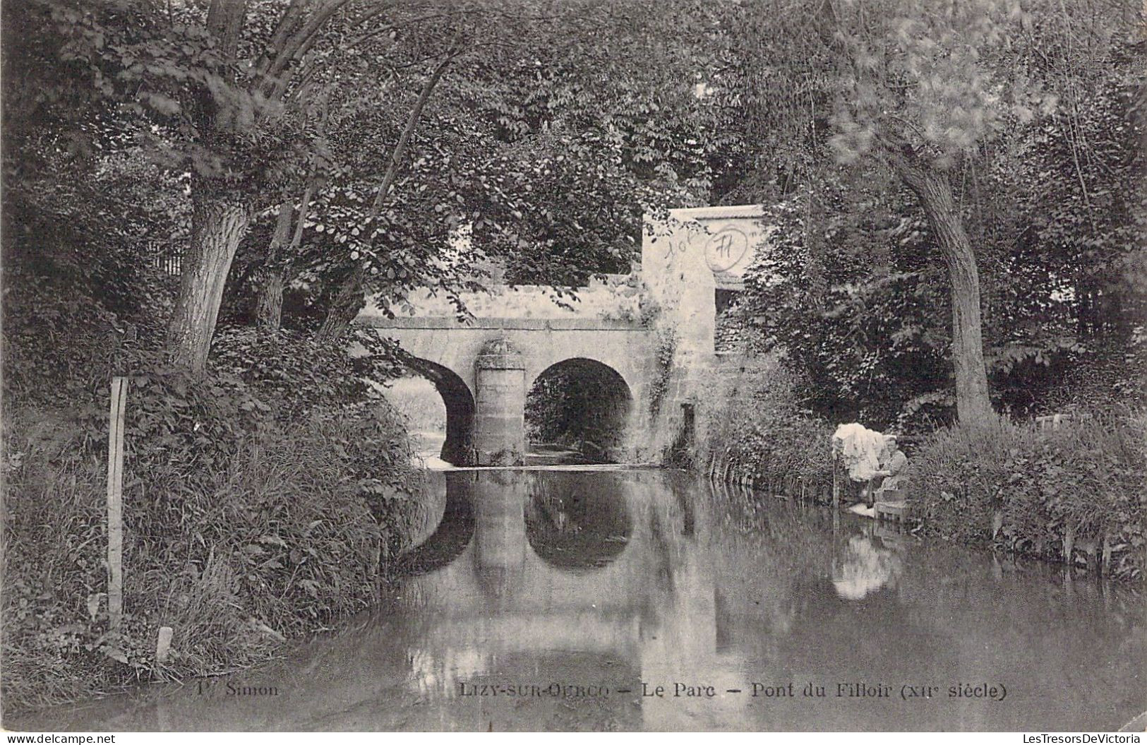 FRANCE - 77 - LISY SUR OURCQ - Le Parc - Pont Du Filloir - Carte Postale Ancienne - Lizy Sur Ourcq