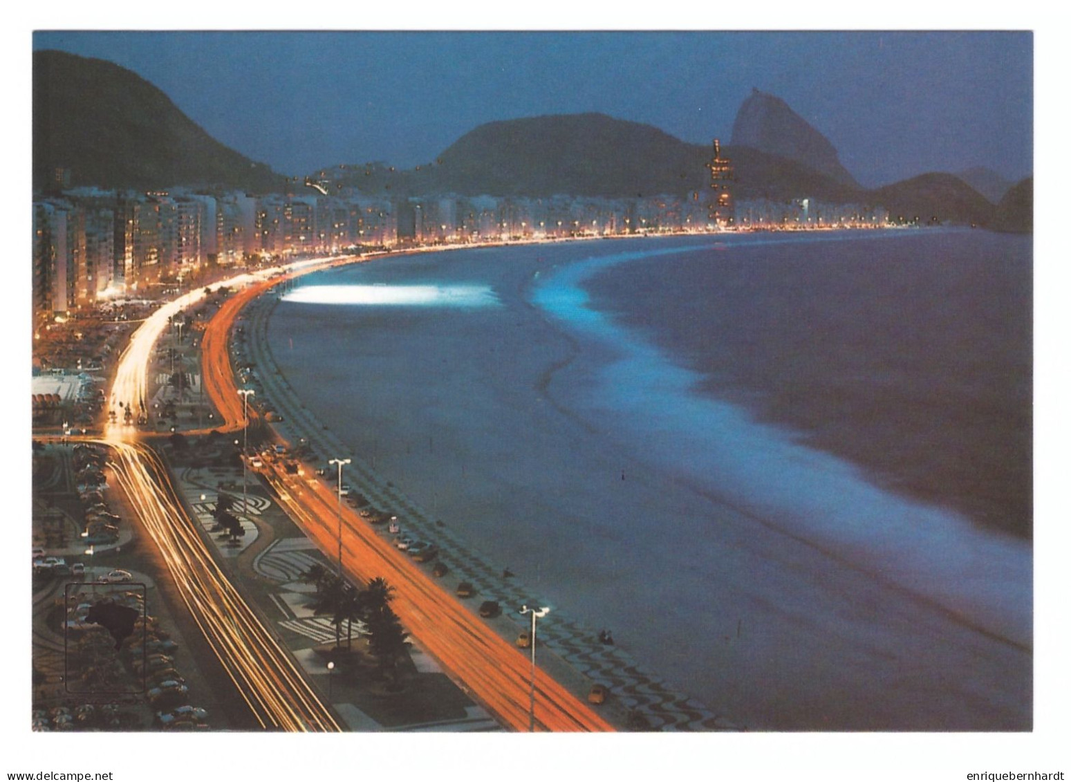 RIO DE JANEIRO (BRASIL) • VISTA NOTURNA • COPACABANA - Copacabana
