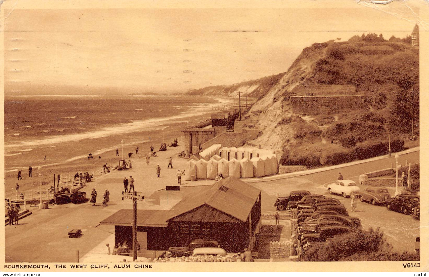 BOURNEMOUTH - The West Cliff - Alum Chine - Bournemouth (from 1972)