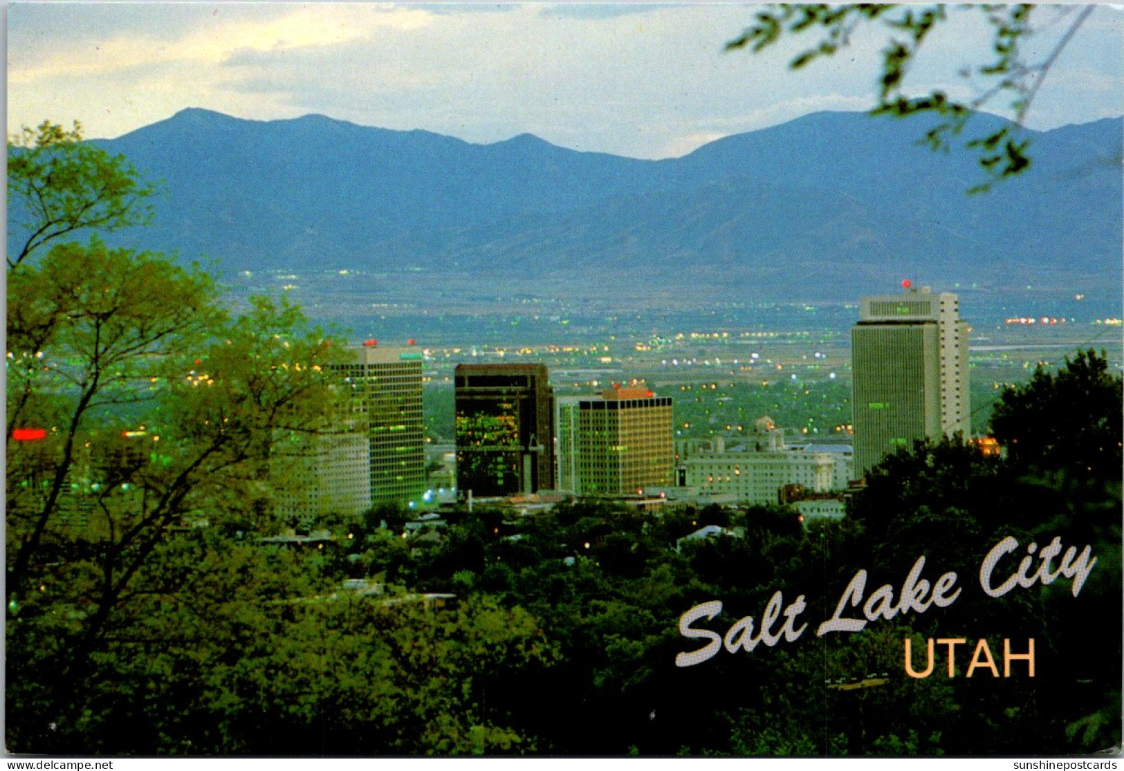 Utah Salt Lake City Panoramic View - Salt Lake City
