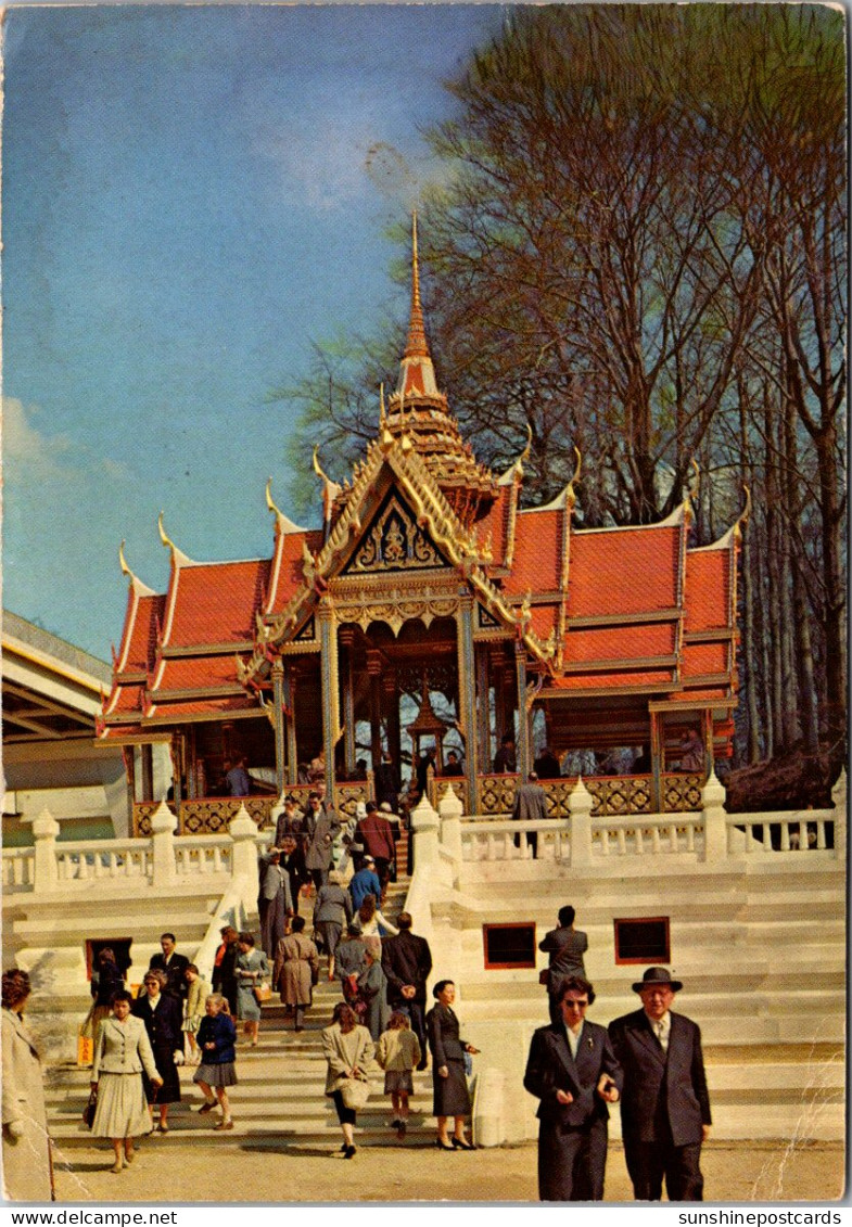 Belgium Brussels Universal Exposition 1958 Pavilion Of Thailand - Institutions Internationales