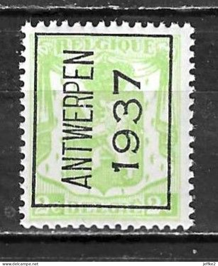 PRE320**  Petit Sceau De L'Etat - Antwerpen 1937 - MNH** - LOOK!!!! - Typo Precancels 1936-51 (Small Seal Of The State)