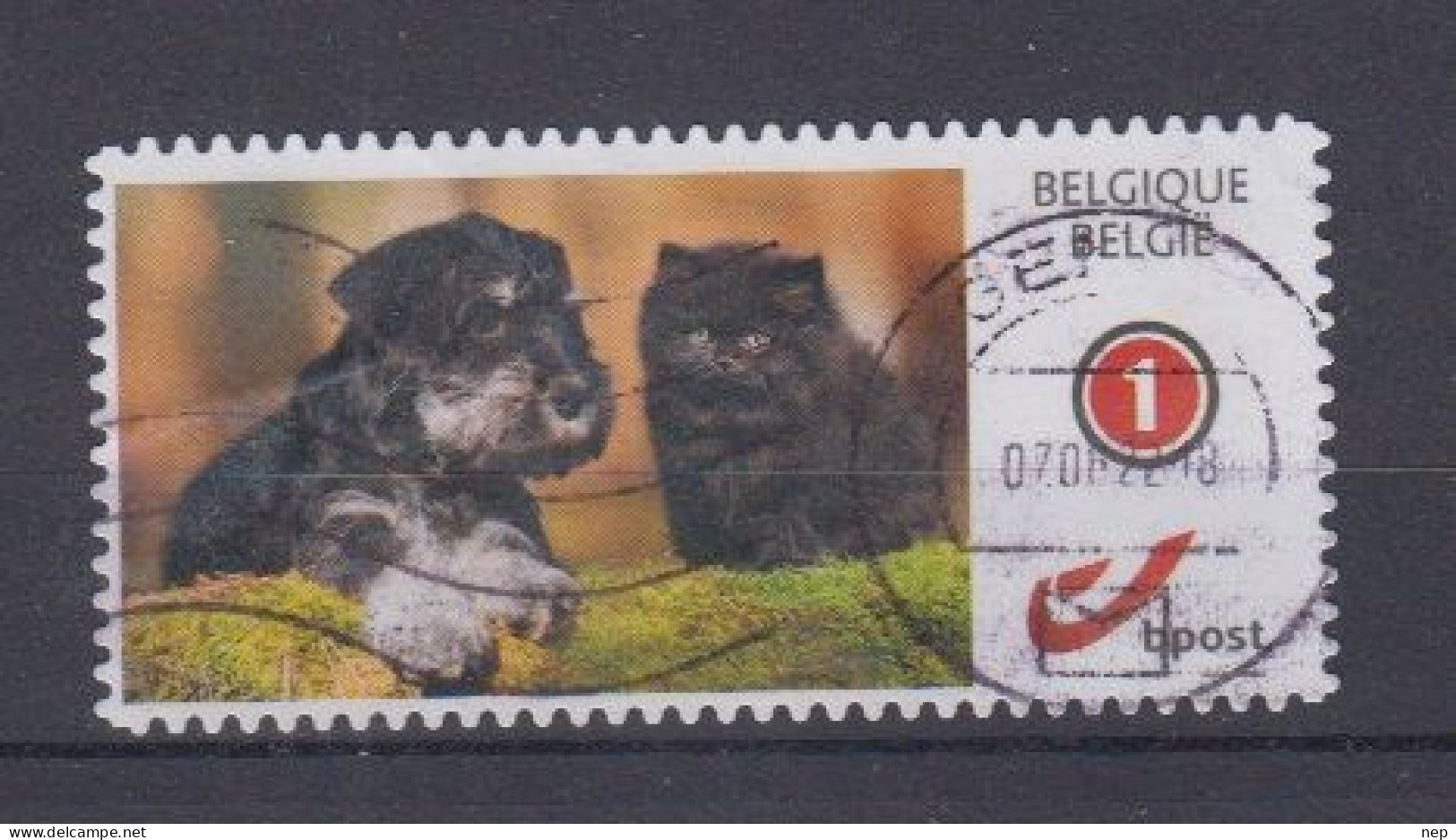 BELGIË - OBP - 2011 - Type Nr 4183  (PUPPY & KITTEN) - Used