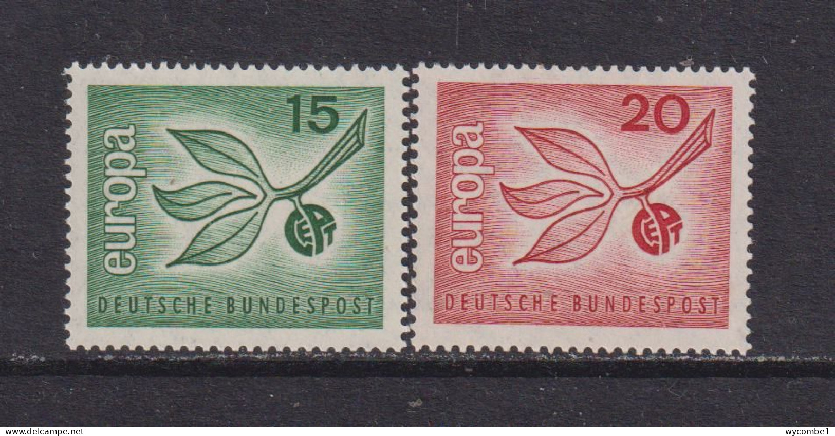 WEST GERMANY  -  1965 Europa Set Never Hinged Mint - Ungebraucht