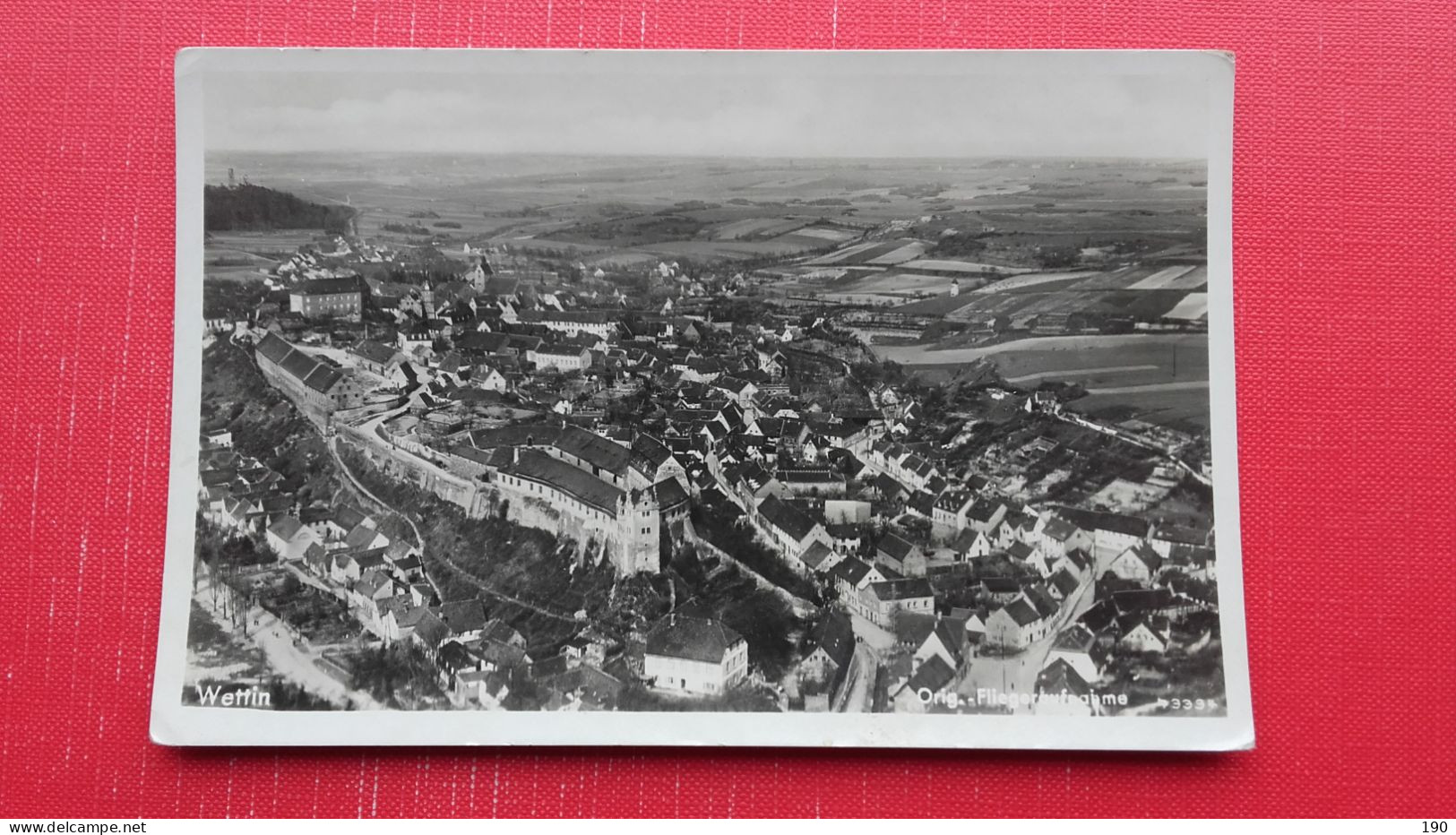 Aero-Bild-Verlag,Leipzig.Wettin - Wettin