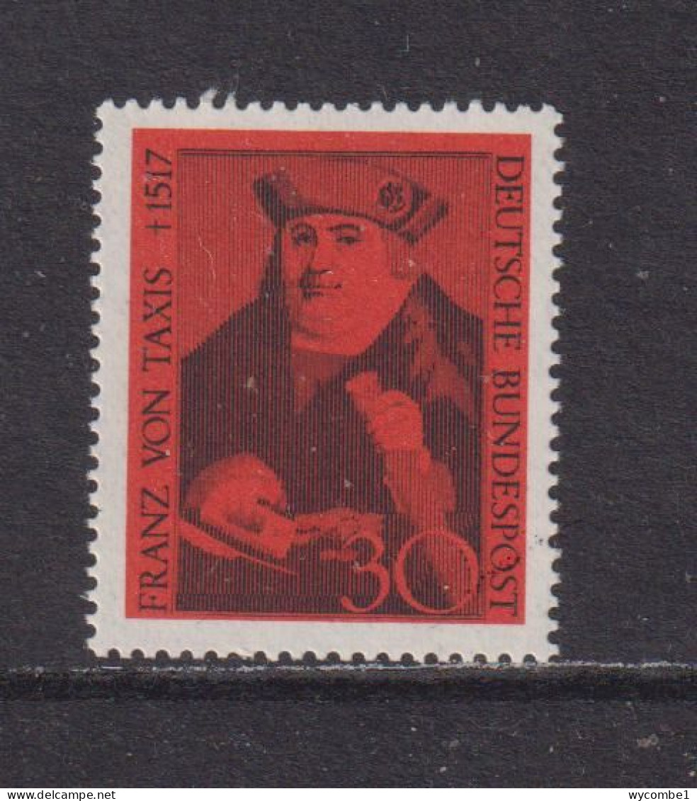 WEST GERMANY  -  1967 Francis Of Taxis 30pf Never Hinged Mint - Ungebraucht