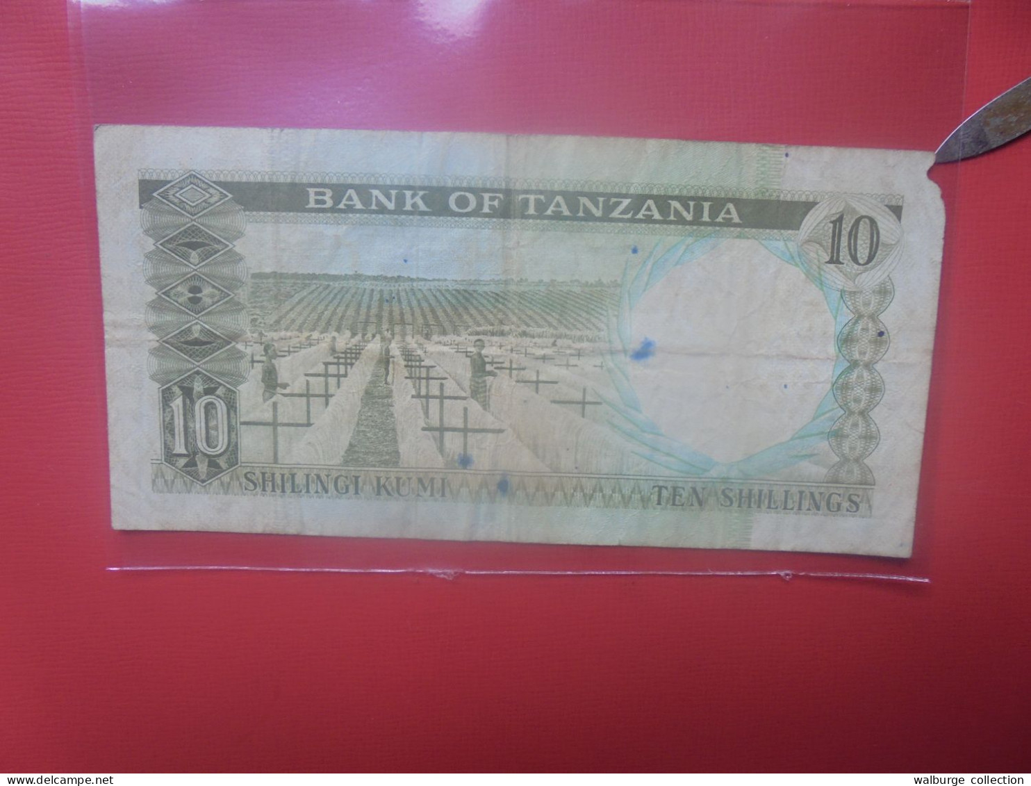 TANZANIE 10 SHILLINGS 1966 Signature N°1 Circuler (B.29) - Tanzania