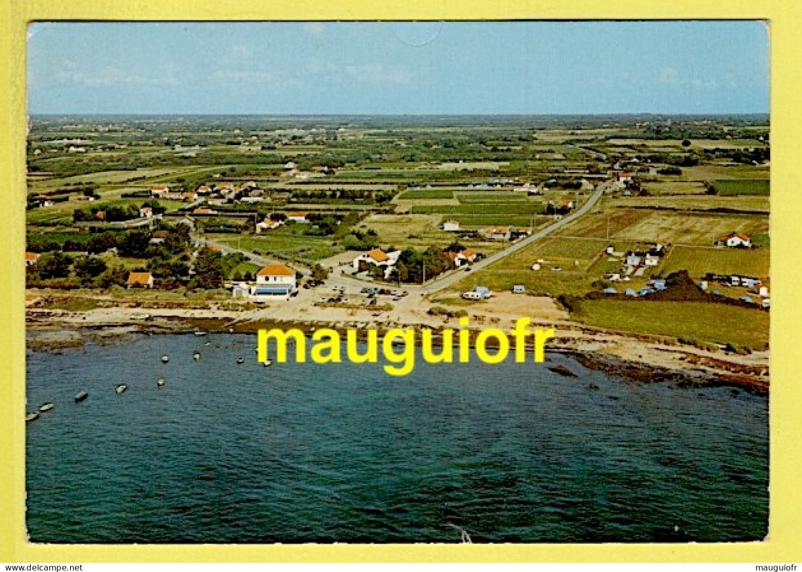 44 LOIRE ATLANTIQUE / LA PLAINE SUR MER / LA PREE / VUE GENERALE AÉRIENNE / 1972 - La-Plaine-sur-Mer