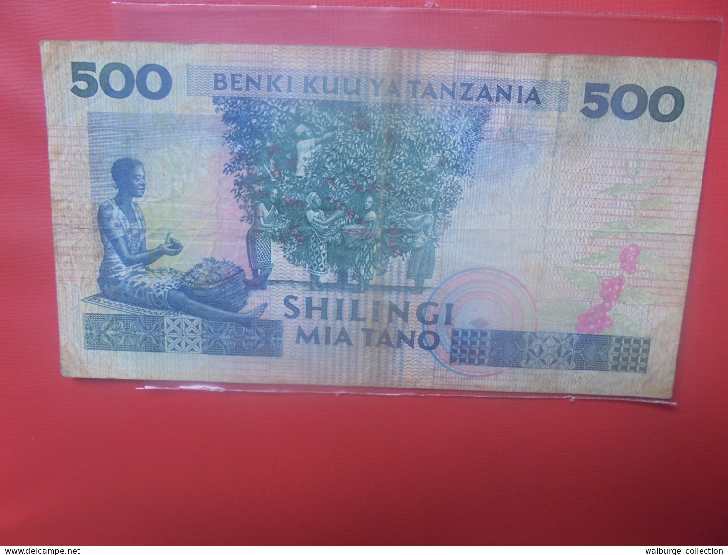 TANZANIE 500 SHILLINGI 1989 Signature N°3 Circuler (B.29) - Tanzania