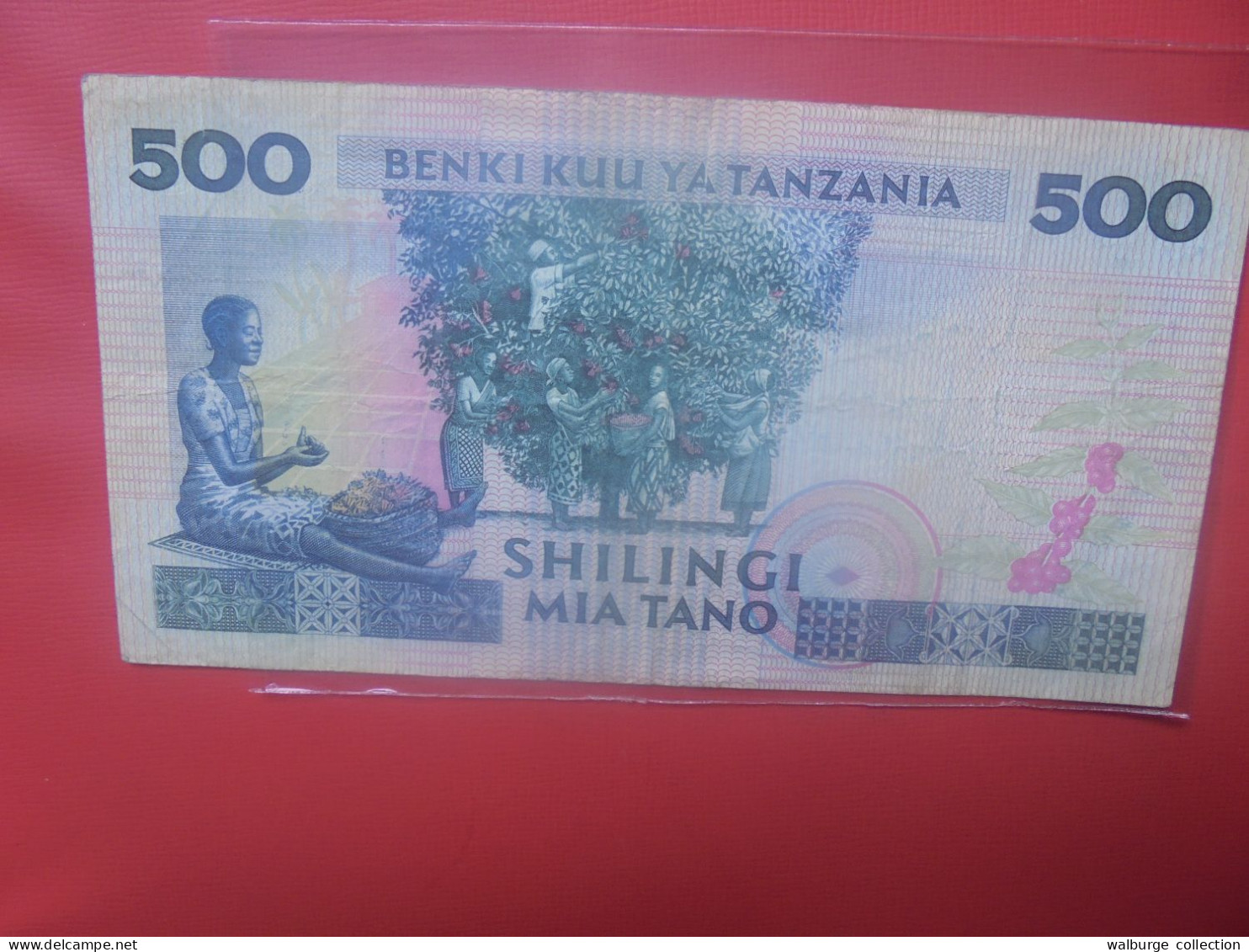 TANZANIE 500 SHILLINGI 1989 Signature N°8 Circuler (B.29) - Tansania