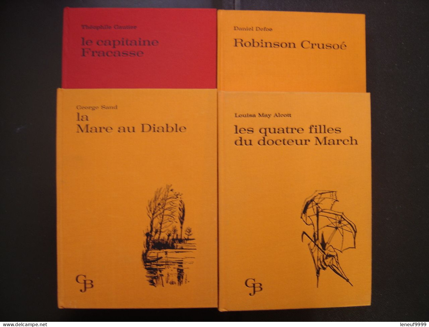 Collection De 10 Volumes Des Editions Grande Bibliotheque Des Jeunes GBJ Circa 70 - Paquete De Libros