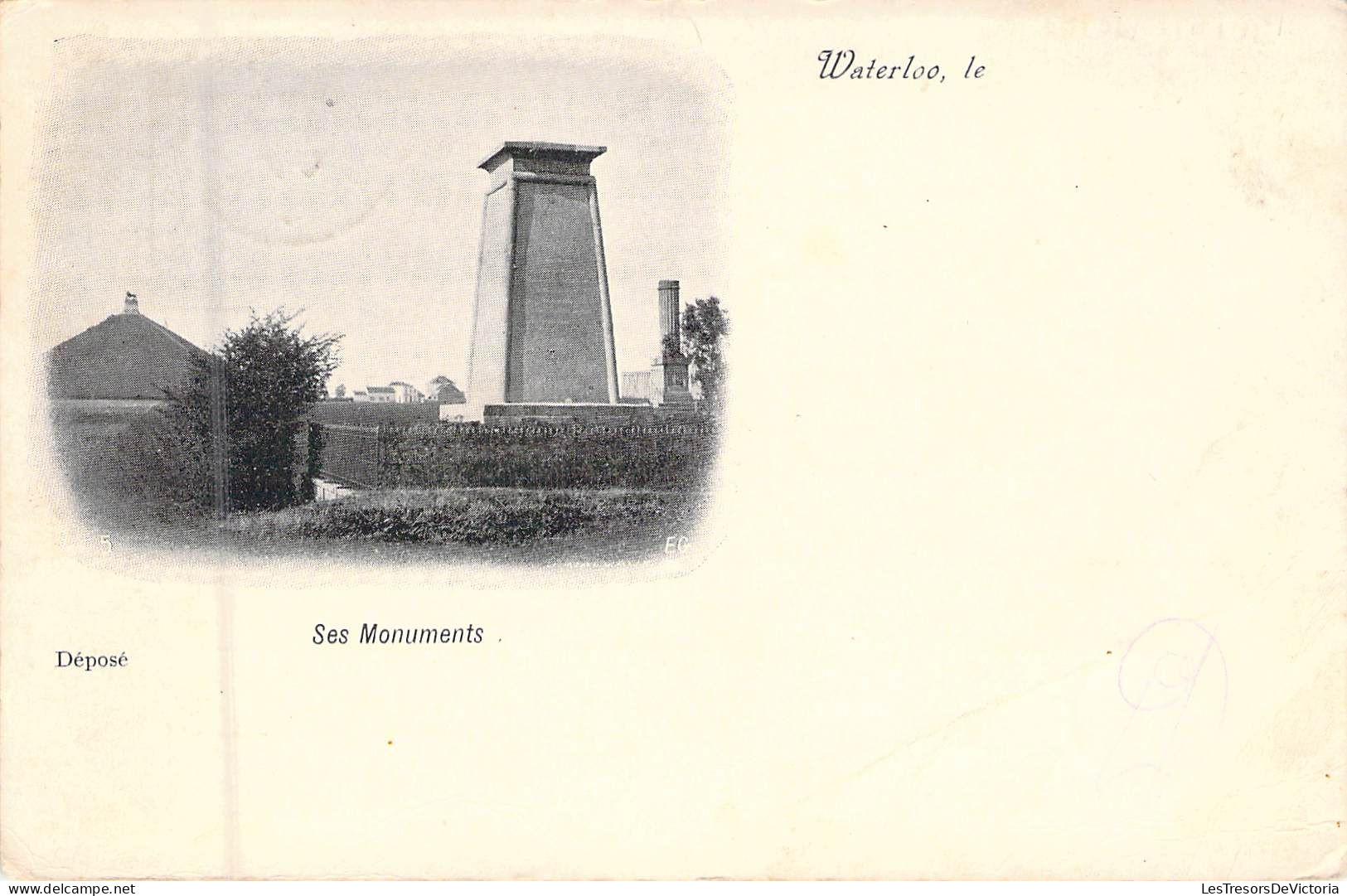 BELGIQUE - WATERLOO - Ses Monuments - Carte Postale Ancienne - Waterloo