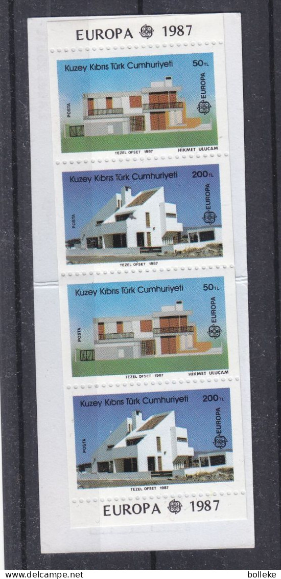 Turquie - Yvert 190 / 1 ** - Carnet Europa 1987 - Architecture - Valeur 13,50 Euros - Booklets