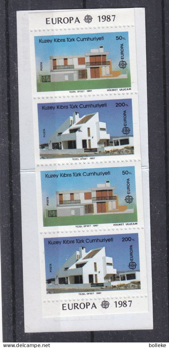 Turquie - Yvert 190 / 1 ** - Carnet Europa 1987 - Architecture - Valeur 13,50 Euros - Carnets