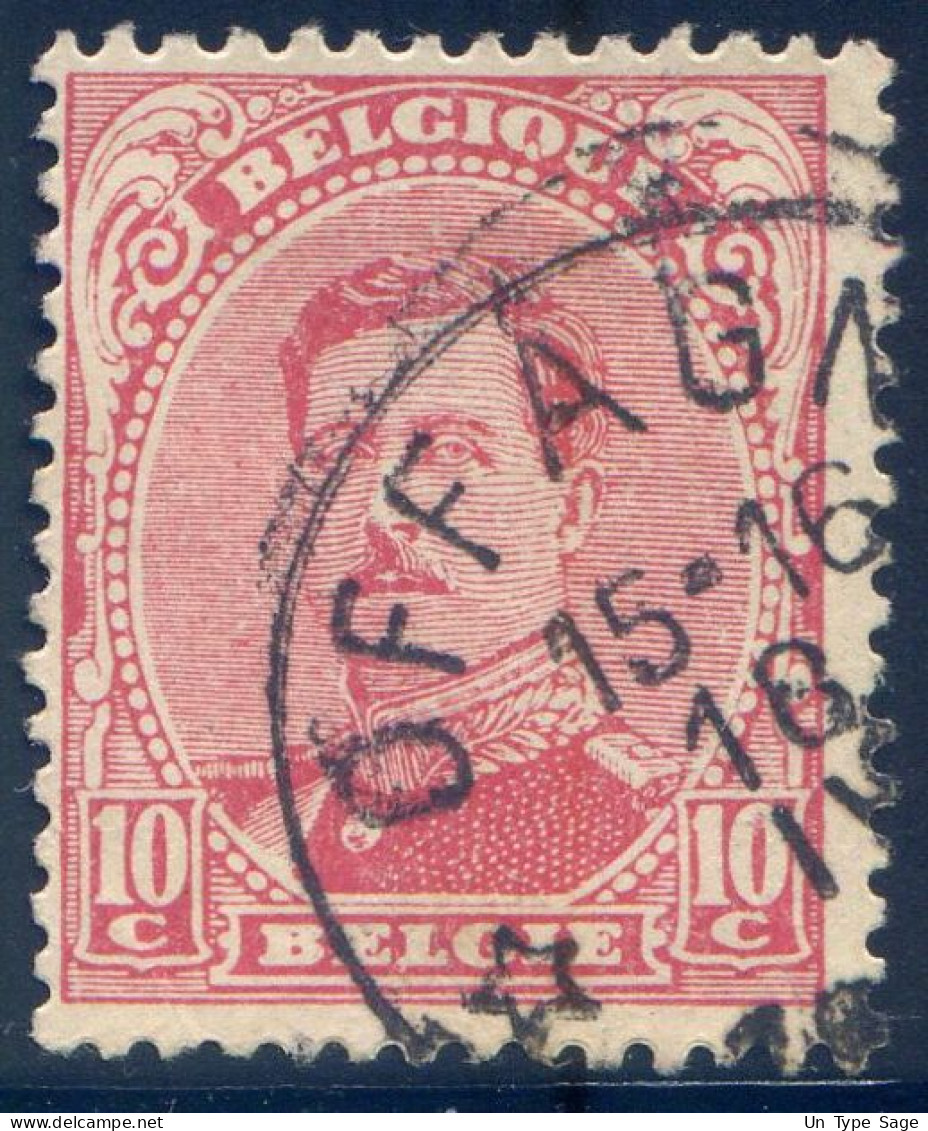 Belgique COB N°138, Cachet Relais OFFAGNE - (F2787) - Postmarks With Stars