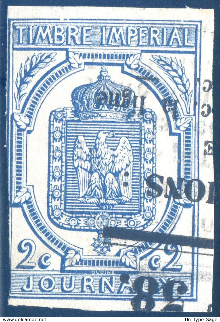France JOURNAUX N°2 Oblitéré, Cote 350€ - (F2800) - Newspapers