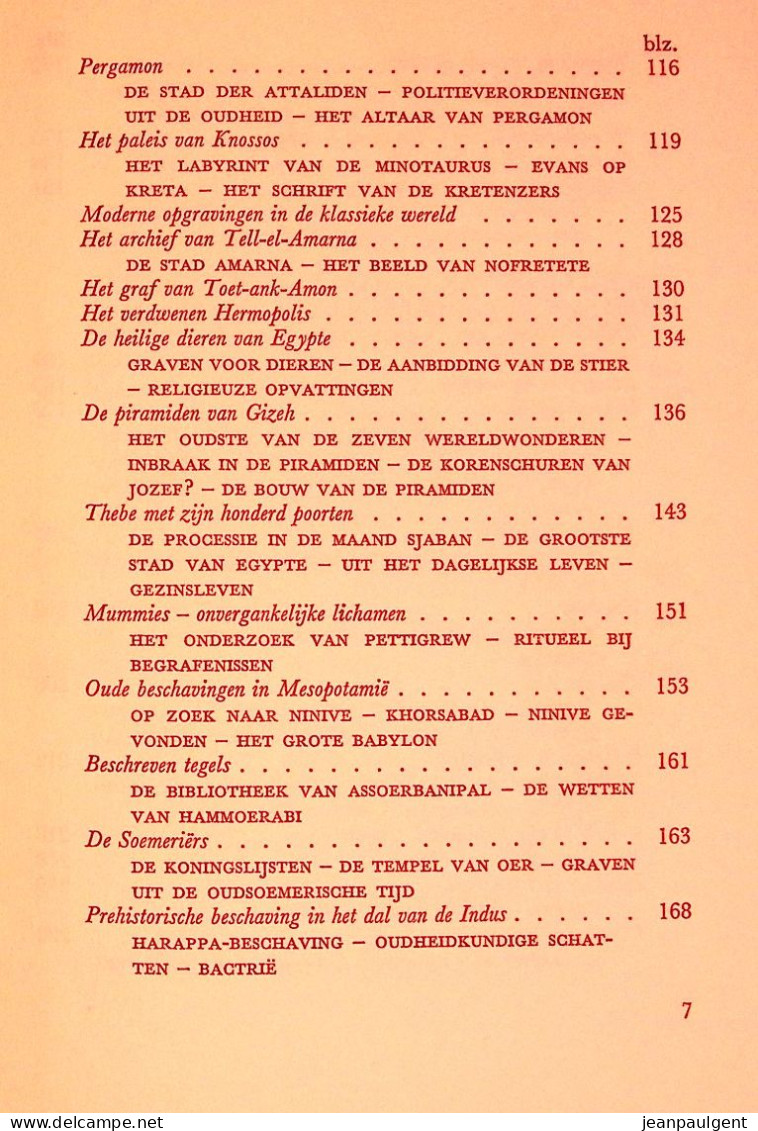 Hans Kayser - Leer Uzelf Archeologie - Archéologie