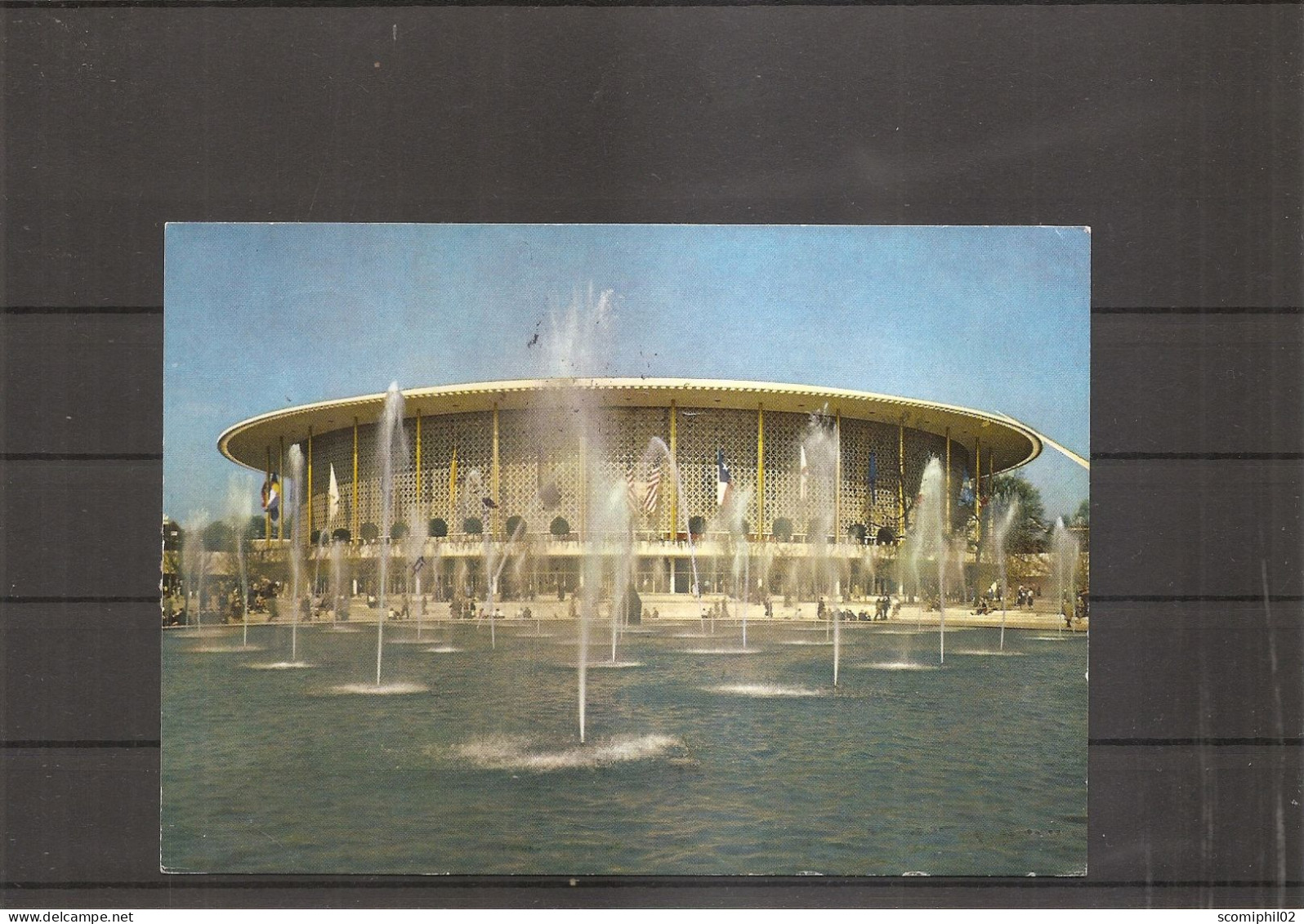 Exposition De Bruxelles -1958( CP En Exprès De 1958 De Belgique Vers L'Allemagne à Voir) - 1958 – Brussels (Belgium)
