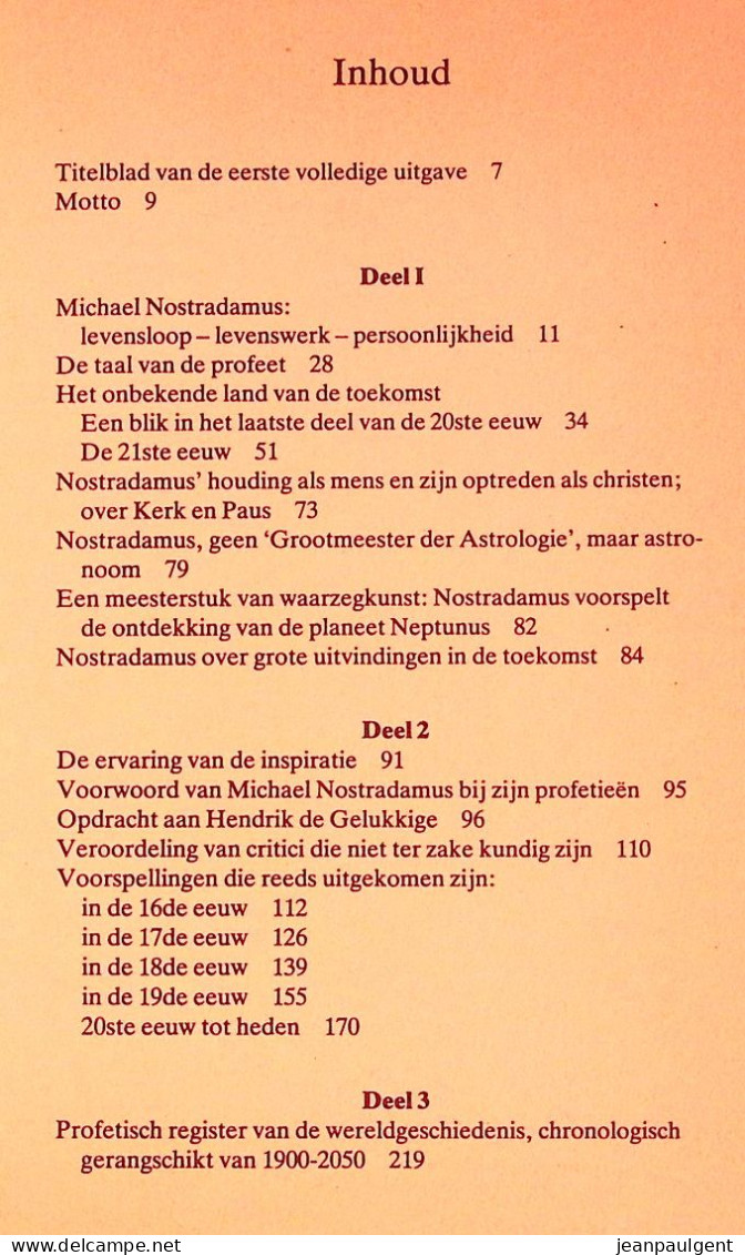 N. Alexander Centurio - De Profetieën Van Nostradamus - Geheimleer