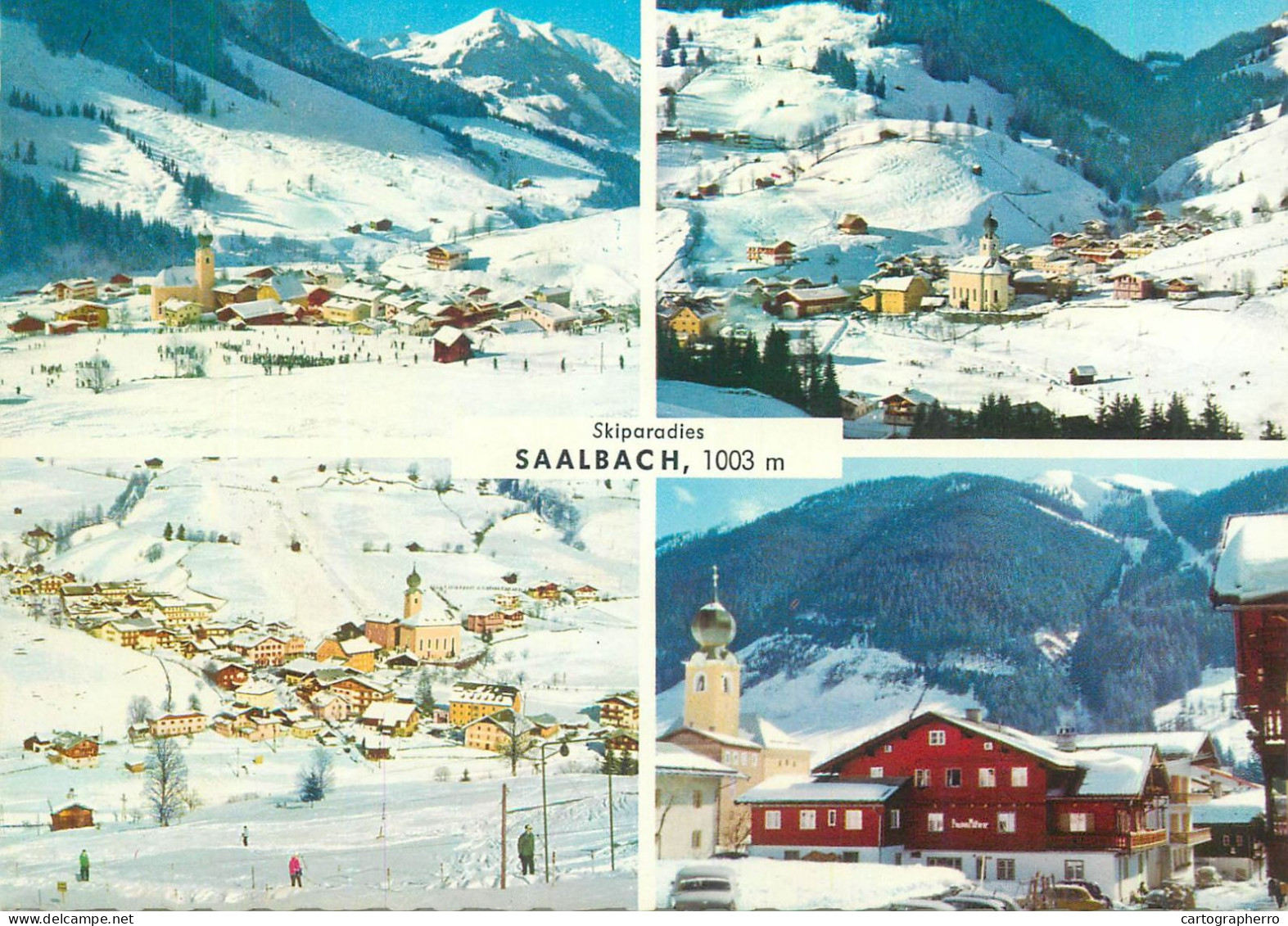 Austria Saalbach Skiparadies Multi View - Saalbach