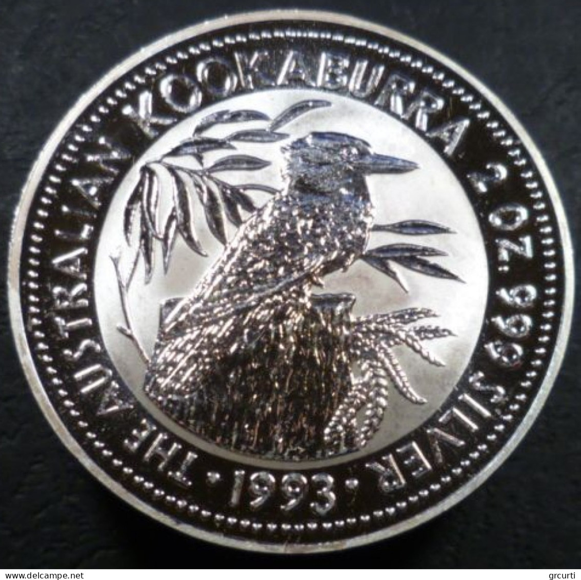 Australia - 2 Dollari 1993 - Kookaburra - KM# 179 - Silver Bullions
