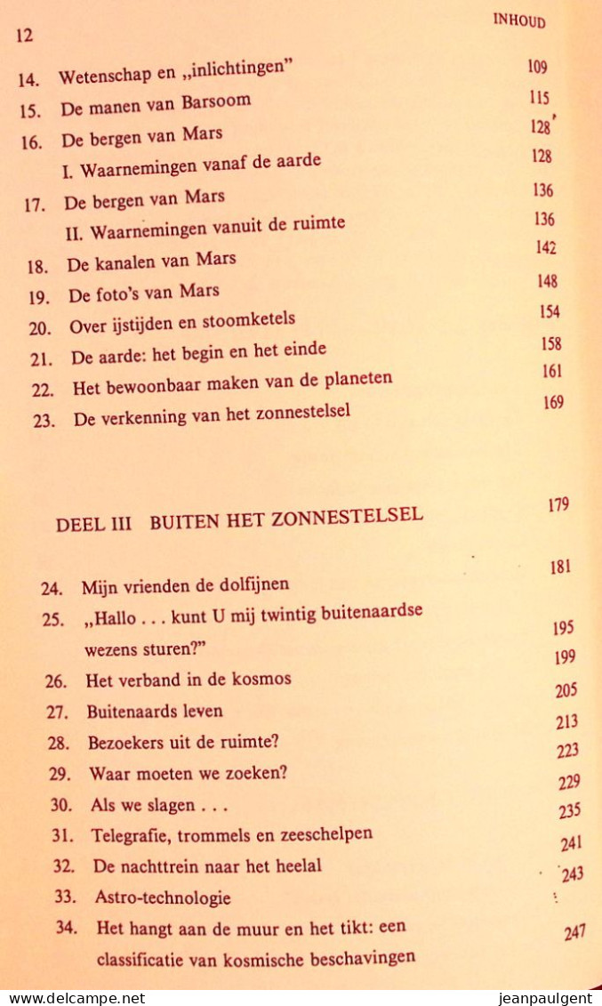 Carl Sagan - Exobiologie En Het Bestaan Van Buitenaardse Beschavingen - Esotérisme