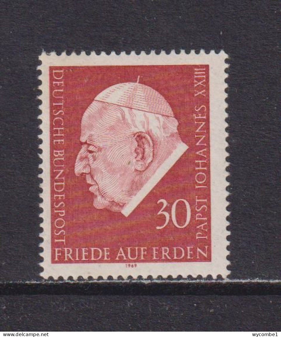 WEST GERMANY  -  1969 Pope John XXIII 30pf Never Hinged Mint - Ungebraucht