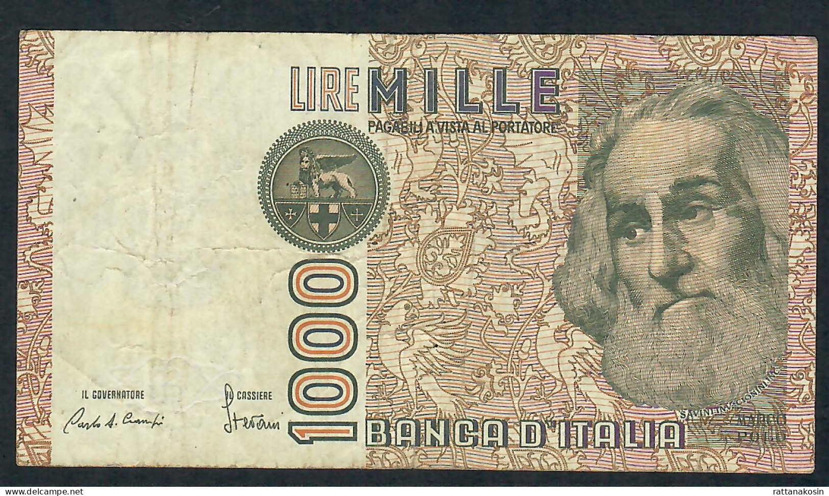 ITALY P109b 1000 LIRE 1982 #OA/E       VF - 1000 Liras