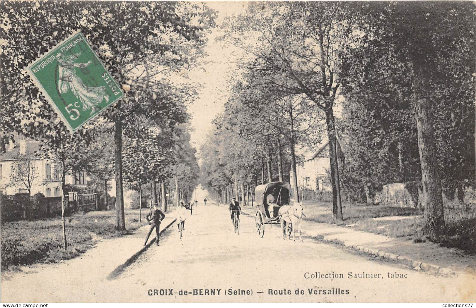 92-CROIX-DE-BERNY- ROUTE DE VERSAILLES - Antony