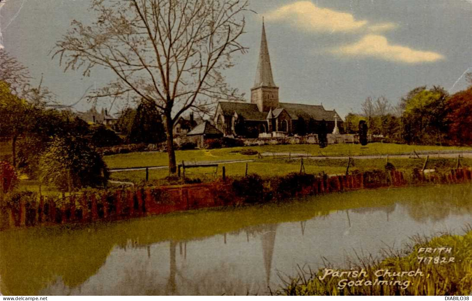 SURREY   ( ANGLETERRE )   GODALMING  .  PARISH CHURCH - Surrey