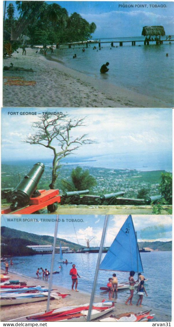 TRINIDAD - LOT De 3 CARTES POSTALES - - Venezuela