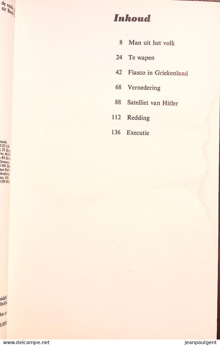 Christopher Hibbert - Kopstukken Uit De Tweede Wereldoorlog - Mussolini - Guerre 1939-45