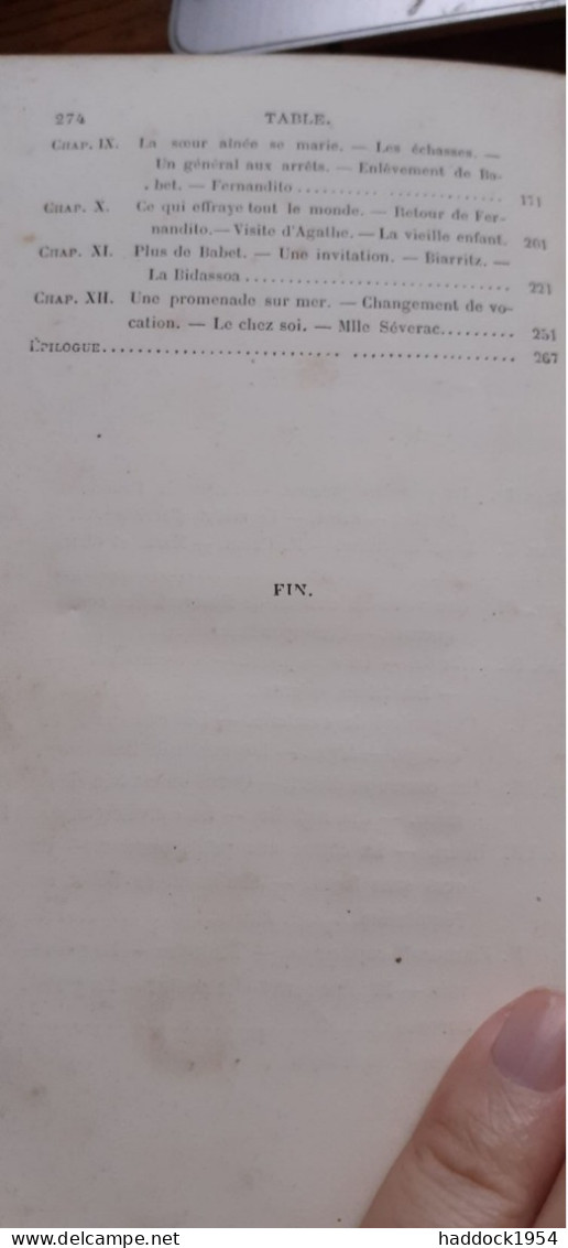 La Petite Maitresse De Maison JULIE GOURAUD  Hachette 1876 - Biblioteca Rosa