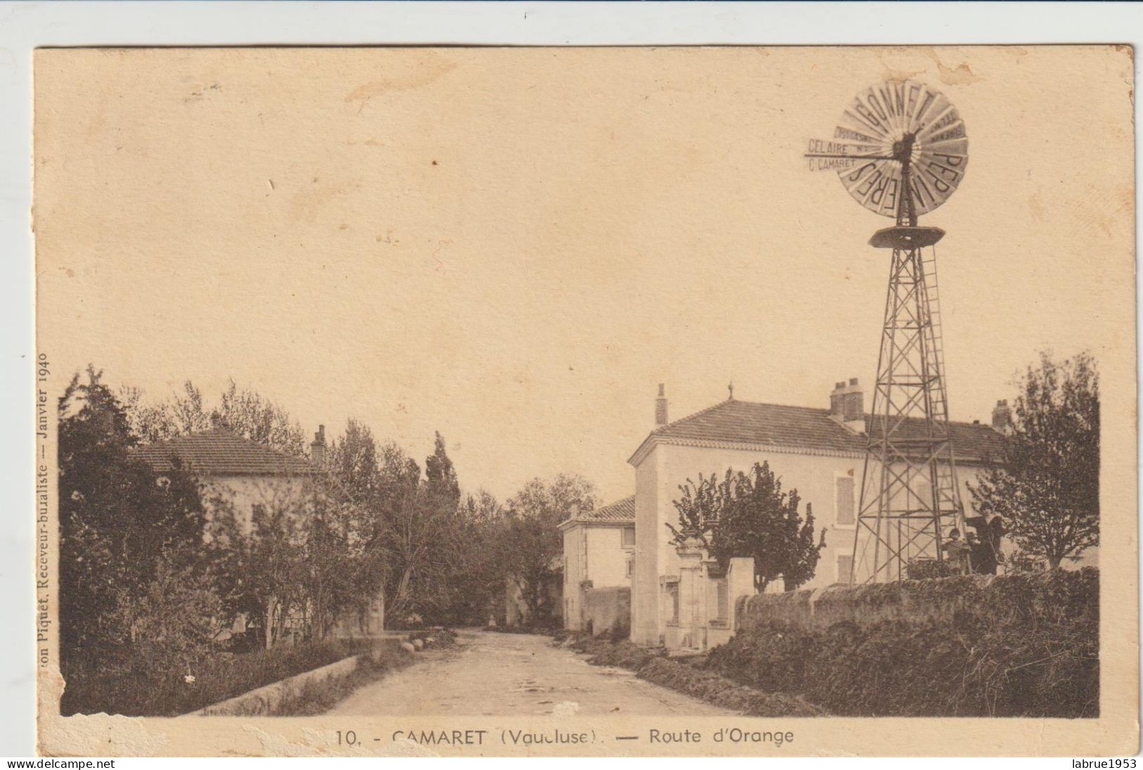 Camaret - Route D'Orange - (F.8838) - Camaret Sur Aigues