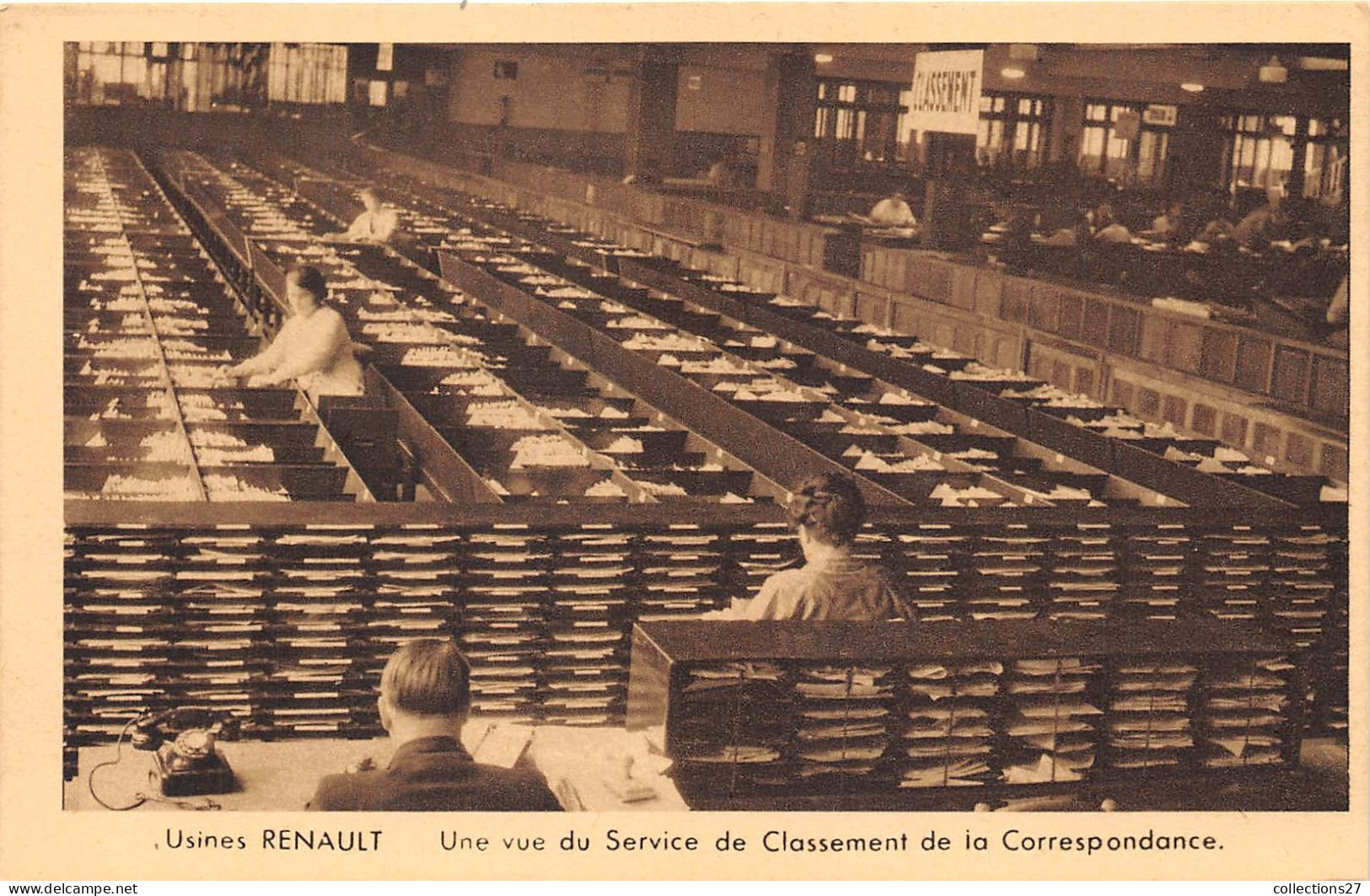 92-BOULOGNE- 12 CARTES DE L'USINE RENAULT