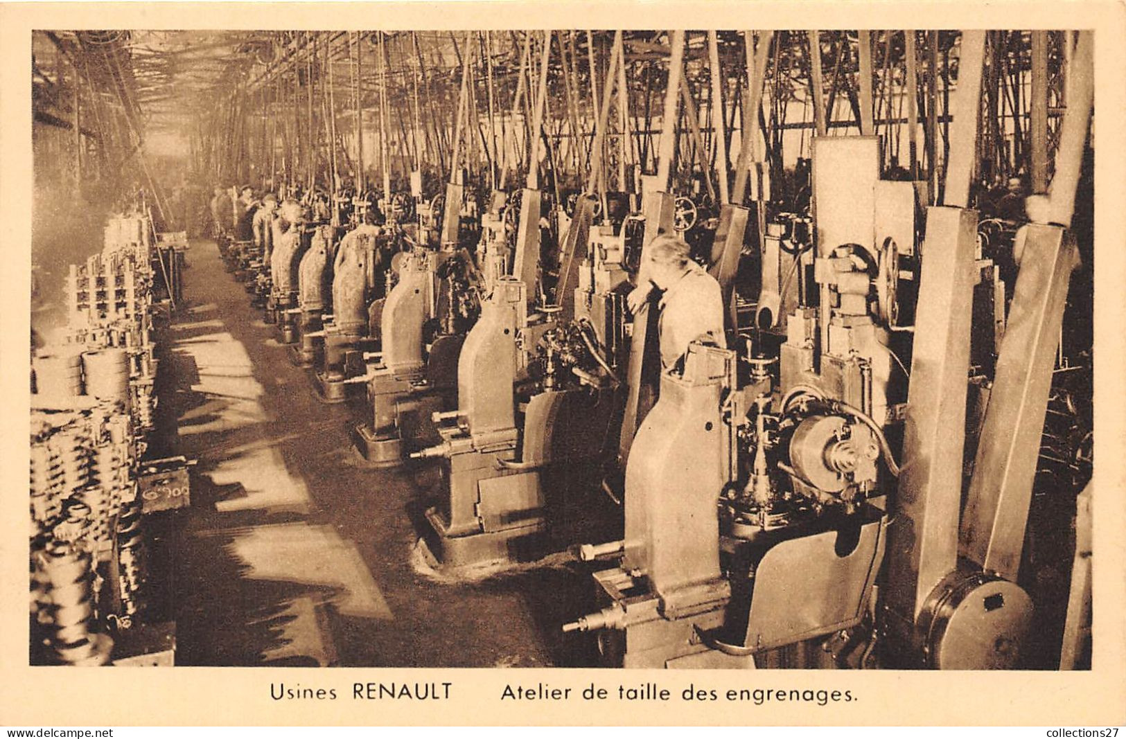 92-BOULOGNE- 12 CARTES DE L'USINE RENAULT