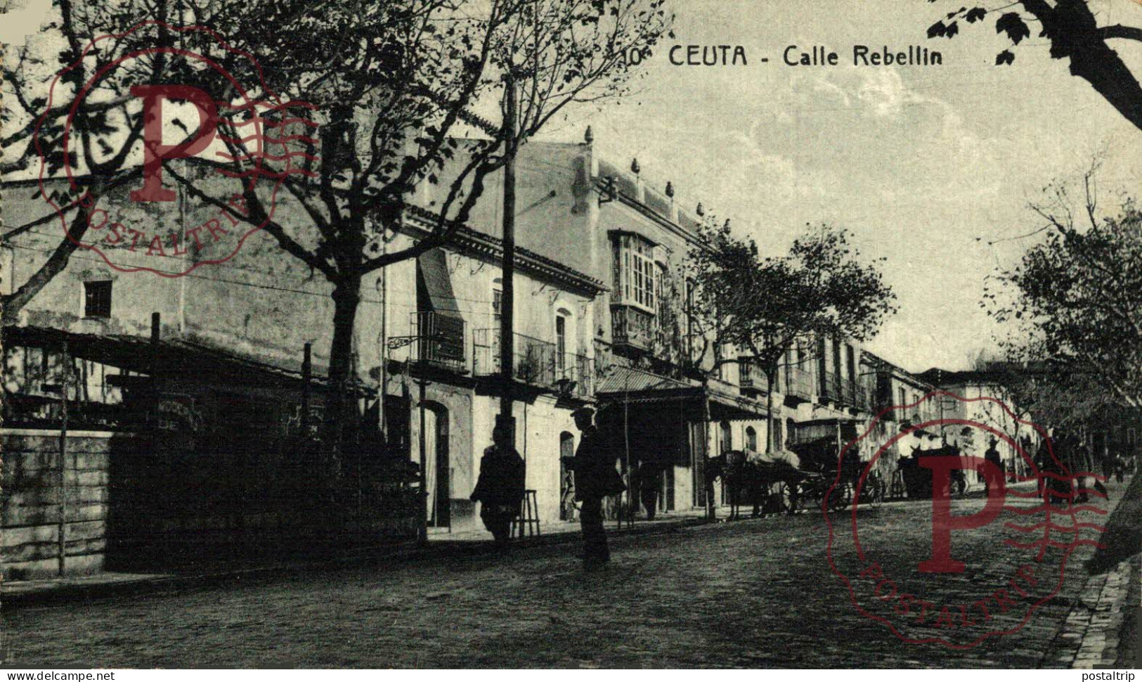 CEUTA. CALLE REBELLIN. - Ceuta