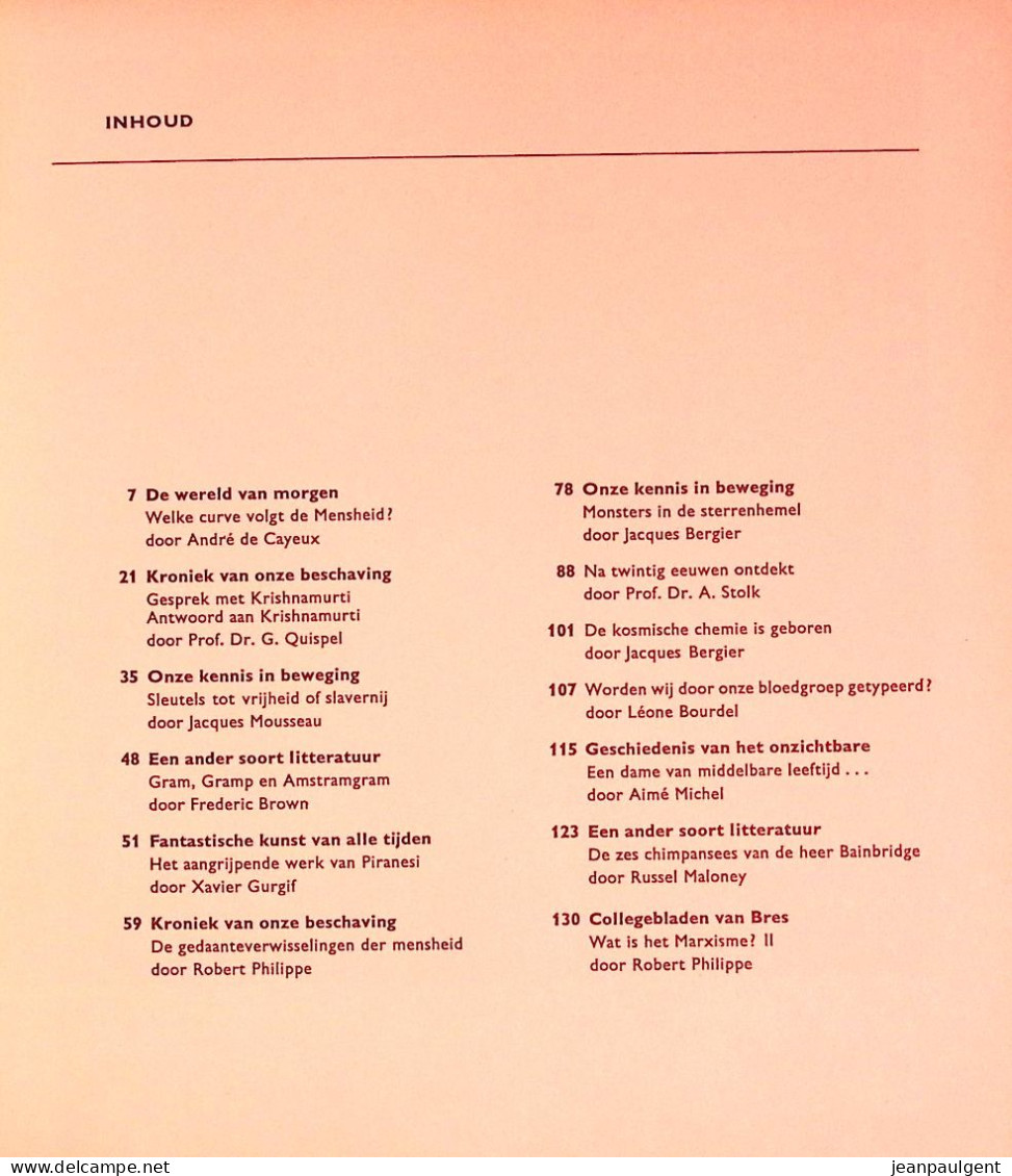 Tijdschrift Bres - Nummers 2, 10, 11, 12, 13, 17, 51, 94, 118, 128 - Esoterismo