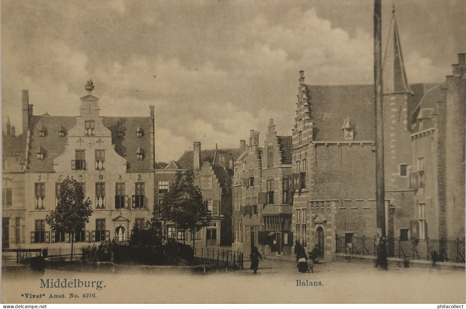 Middelburg  (Zld) Balans  Ca 1900 Vivat - Middelburg