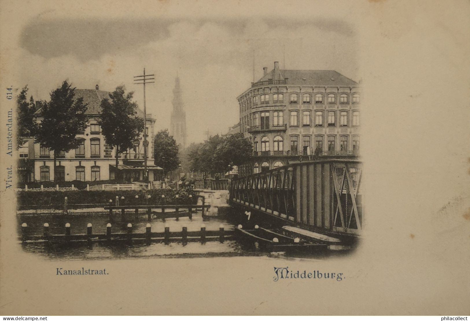 Middelburg  (Zld) Kanaalstraat 1903 Vivat - Middelburg